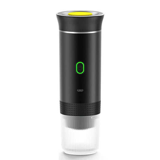 Mini Cafetera Portátil Almalux® 3 en 1 – 15 Bares, Recargable USB-C, Compatible con Cápsulas y Café Molido, Ideal para Viajes, Oficina y Camping