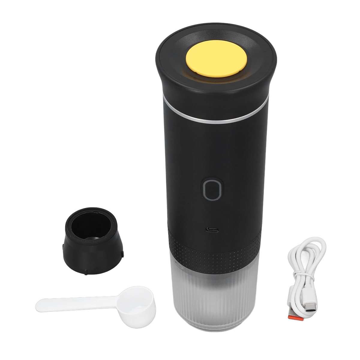 Mini Cafetera Portátil Almalux® 3 en 1 – 15 Bares, Recargable USB-C, Compatible con Cápsulas y Café Molido, Ideal para Viajes, Oficina y Camping