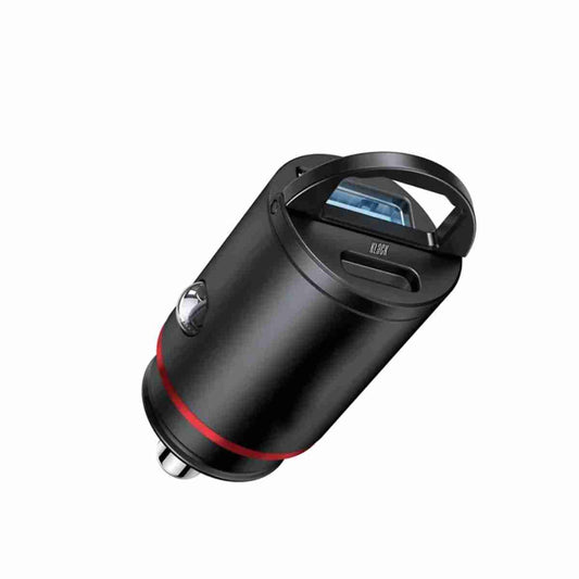 Cargador de coche Mechero Almalux® USB con salida Tipo C de 30W y USB QC 30W Carga rápida