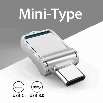 Mini PenDrive FlashDrive Memoria externa 128 Gb Almalux® de Metal OTG Tipo-C