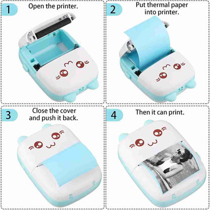 Mini Impresora Portátil Almalux® para Teléfono Móvil sin tinta -  Termica -  Bluetooth en Papel de recibo