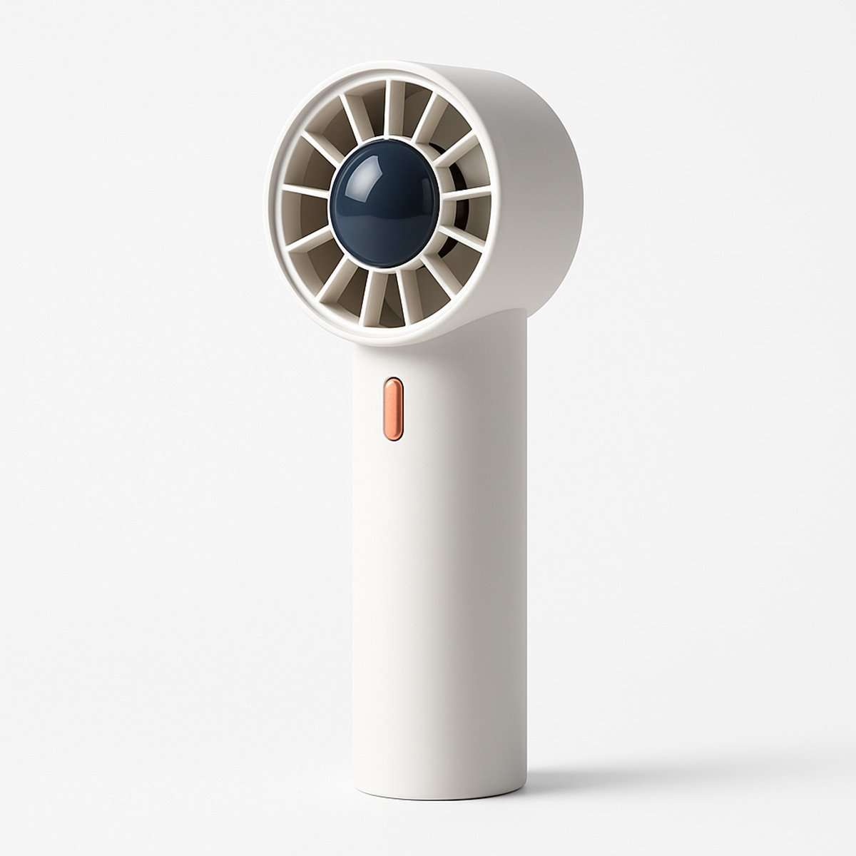 Ventilador de Mano Turbo Mini Almalux® HX-F368 – Alta Velocidad, Pantalla Digital Inteligente, Recargable por USB-C