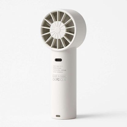 Ventilador de Mano Turbo Mini Almalux® HX-F368 – Alta Velocidad, Pantalla Digital Inteligente, Recargable por USB-C