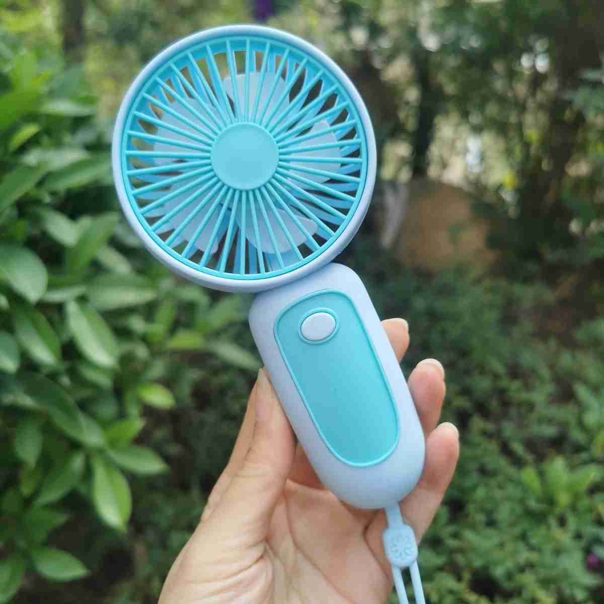 Mini ventilador Almalux® portátil silencioso -  recargable USB