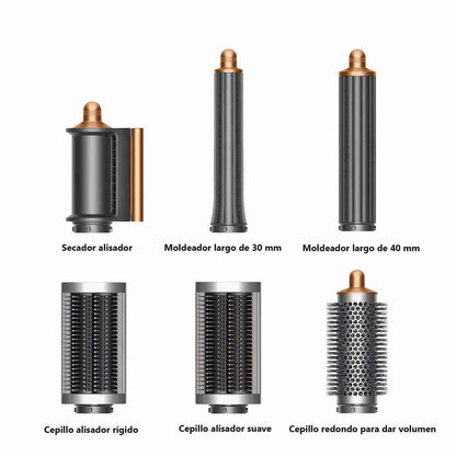 Moldeador Multifunción Secador Alisador Ondulador 6 en 1 AirAlmalux® Coanda