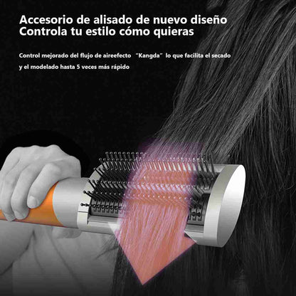 Moldeador Multifunción Secador Alisador Ondulador 6 en 1 AirAlmalux® Coanda
