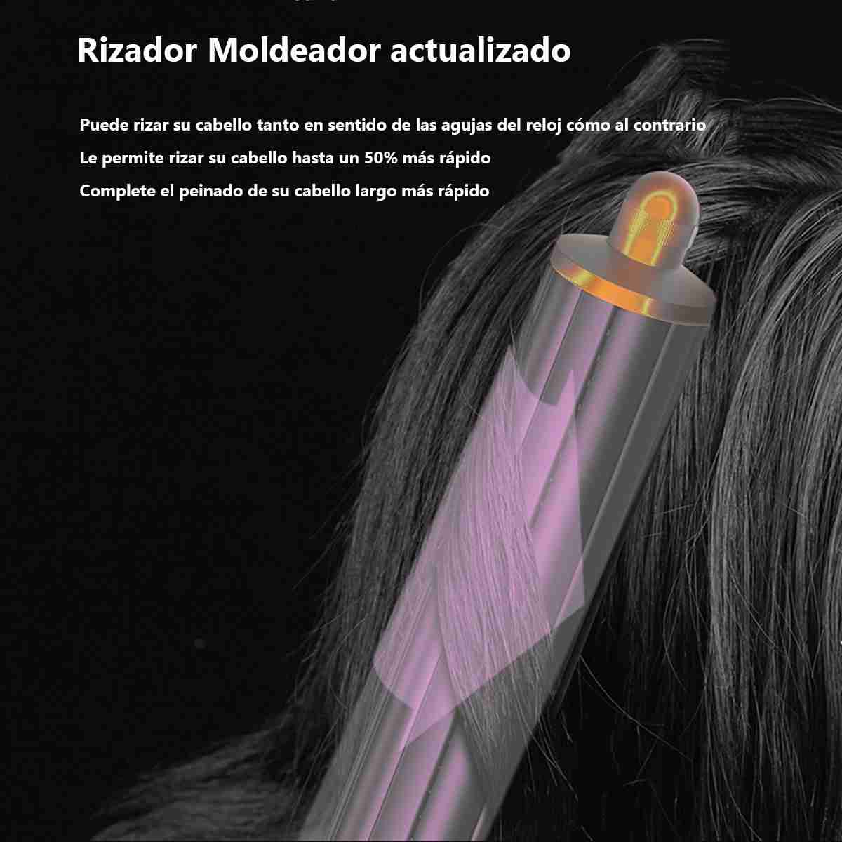 Moldeador Multifunción Secador Alisador Ondulador 6 en 1 AirAlmalux® Coanda