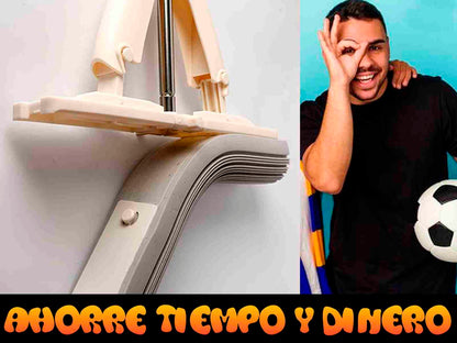 Mopa con cubo escurridor multiusos