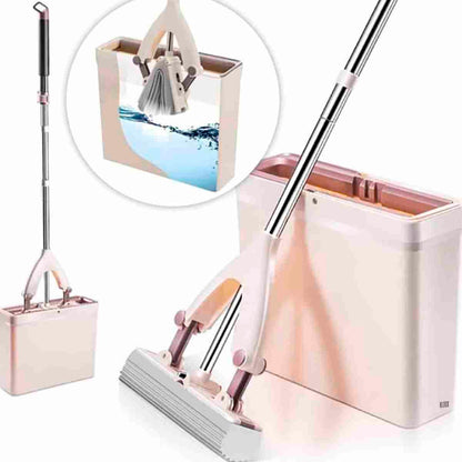 Mopa con cubo escurridor multiusos