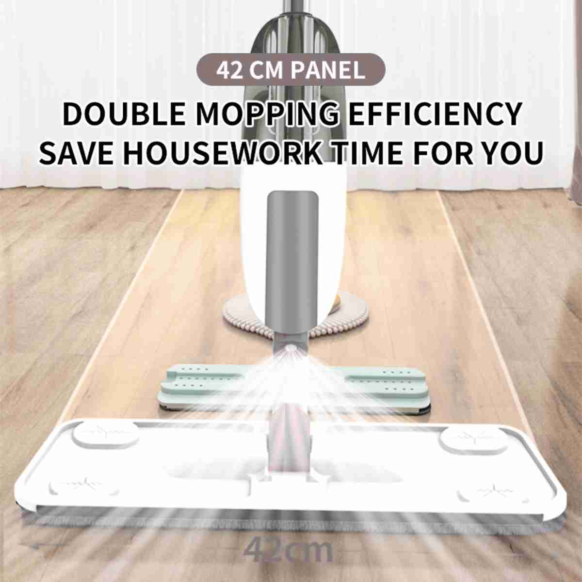 Mopa con Pulverizador Almalux® -  Limpieza Fácil y Eficiente para tu Hogar