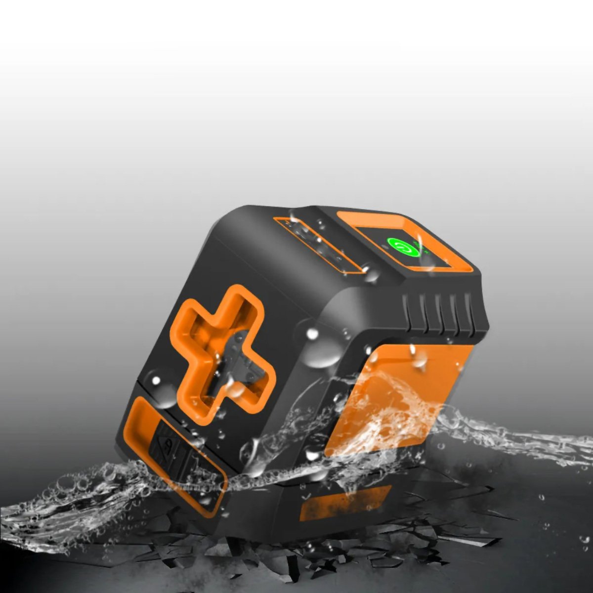 Nivel Láser Verde Almalux® T04 – Mini Nivel de Líneas Cruzadas Autonivelante | Alta Precisión, IP54, Visibilidad 30m