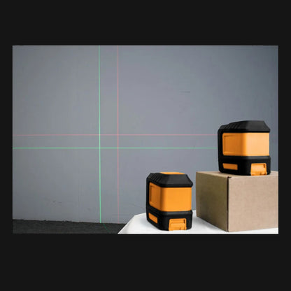 Nivel Láser Verde Almalux® T04 – Mini Nivel de Líneas Cruzadas Autonivelante | Alta Precisión, IP54, Visibilidad 30m