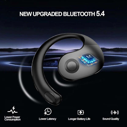 Auriculares Bluetooth Almalux® OWS-JM13 – Traductor de IA en Tiempo Real, Conducción Ósea, IPX5 y Bluetooth 5.4