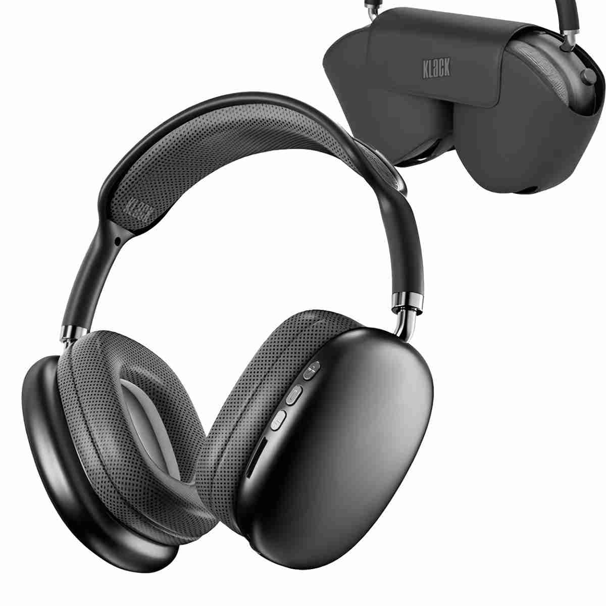 Auriculares Bluetooth de diadema con Funda Almalux® PRO MAX -  reducción de sonido ambiente