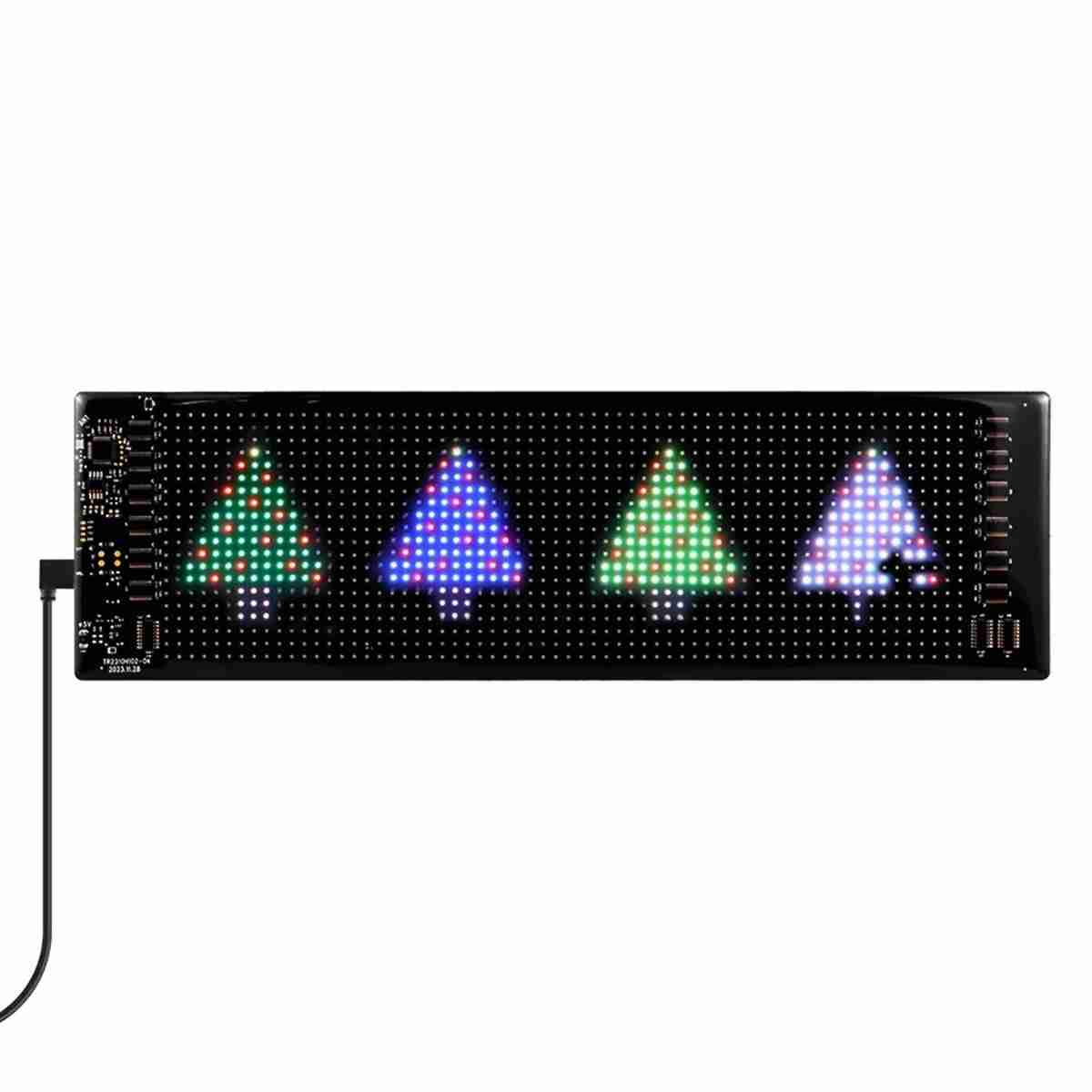 Panel Letrero LED / Pixels Flexible Almalux® programable -  Texto -  Animaciones -  Reloj -  Música -  etc