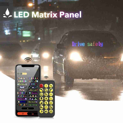 Panel Letrero LED / Pixels Flexible Almalux® programable -  Texto -  Animaciones -  Reloj -  Música -  etc