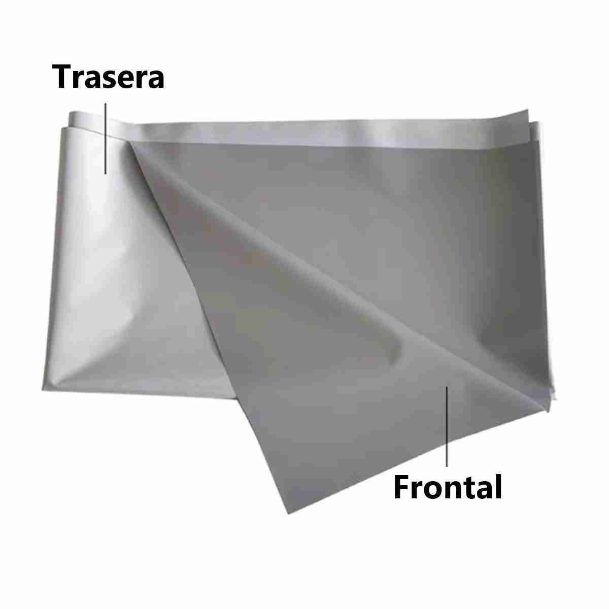Pantalla para proyector Almalux® reflectante de alto brillo de 155x90 cm -  16:9 Pantalla de proyección de tela
