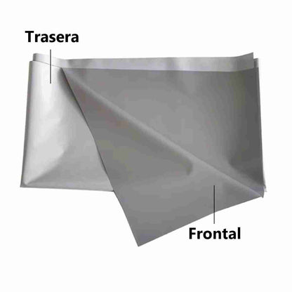 Pantalla para proyector Almalux® reflectante de alto brillo de 155x90 cm -  16:9 Pantalla de proyección de tela
