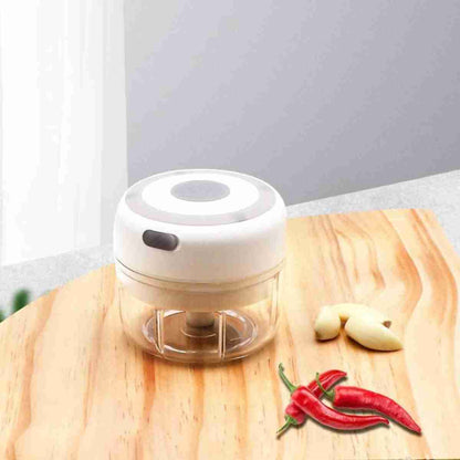Mini Picadora Multifunción Recargable Almalux® de 250ml -  cuchillas de acero inoxidable -  30W