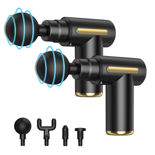 2 x Pistola de masaje muscular (Pack de 2 unidades)