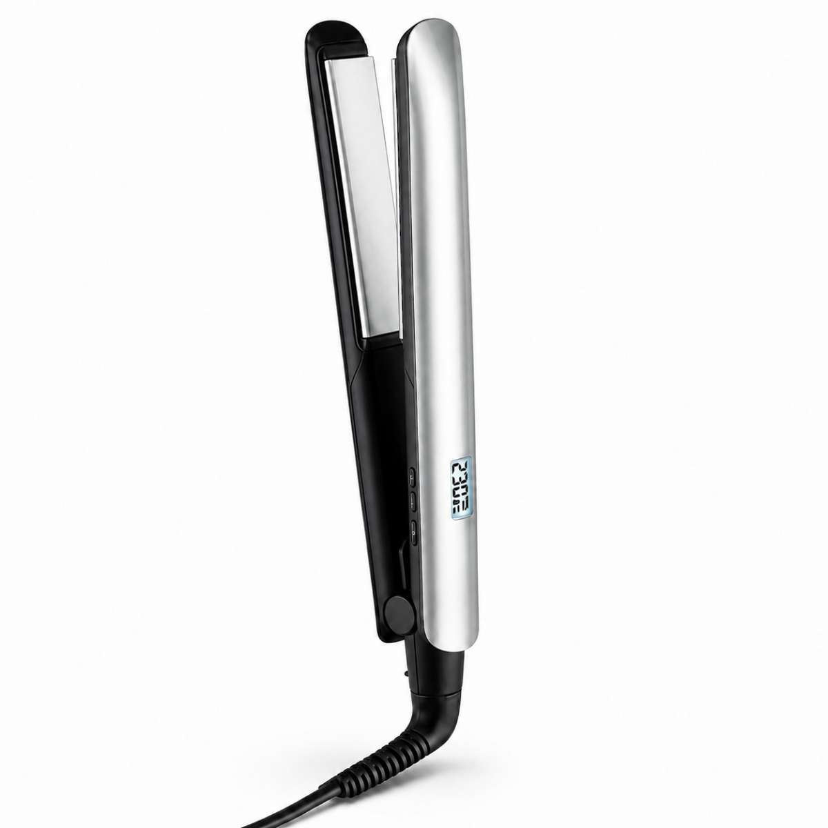 Plancha de Pelo Profesional Almalux® HLQ-006 - Placas Cerámicas 3D, Control Digital con Pantalla LED (150°C - 230°C), Calentamiento Rápido en 30s para Queratina, Nanoplastia, Alisado y Ondas