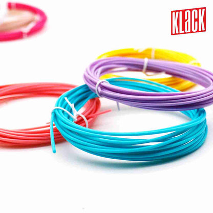 Recambio de Filamento de PLA 3D de 1 - 75mm Almalux® 50 metros -  recarga de bolígrafo 3D -  Recámbio de pluma 3D -  Material de Pen de impresión 3D -  Boli 3D.