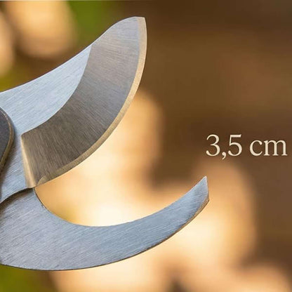 Tijera de Podar Eléctrica Almalux® 48V con 2 Baterías, Podadora Inalámbrica Profesional para Ramas, Plantas, Árboles y Jardinería
