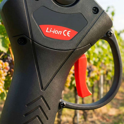 Tijera de Podar Eléctrica Almalux® 48V con 2 Baterías, Podadora Inalámbrica Profesional para Ramas, Plantas, Árboles y Jardinería