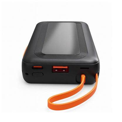 PowerBank, Batería Externa Almalux® 10000 mAh con cable retráctil y adaptador para iPhone – Carga rápida 22.5W