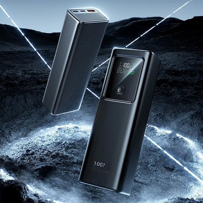 Cargador PowerBank Almalux, Batería Externa de Carga Súper Rápida de 20.000 mAH y 100W