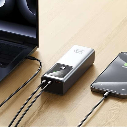 PowerBank 20.000 mAH y 100W Almalux®, Cargador , Batería Externa de Carga Súper Rápida