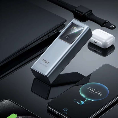 PowerBank 20.000 mAH y 100W Almalux®, Cargador , Batería Externa de Carga Súper Rápida