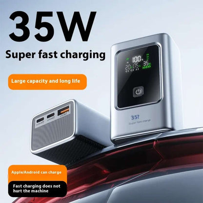PowerBank 10.000 mAH y 35W Almalux®, Cargador, Batería Externa de Carga Súper Rápida