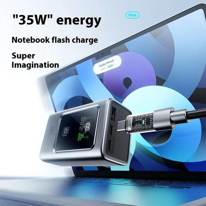 PowerBank 10.000 mAH y 35W Almalux®, Cargador, Batería Externa de Carga Súper Rápida