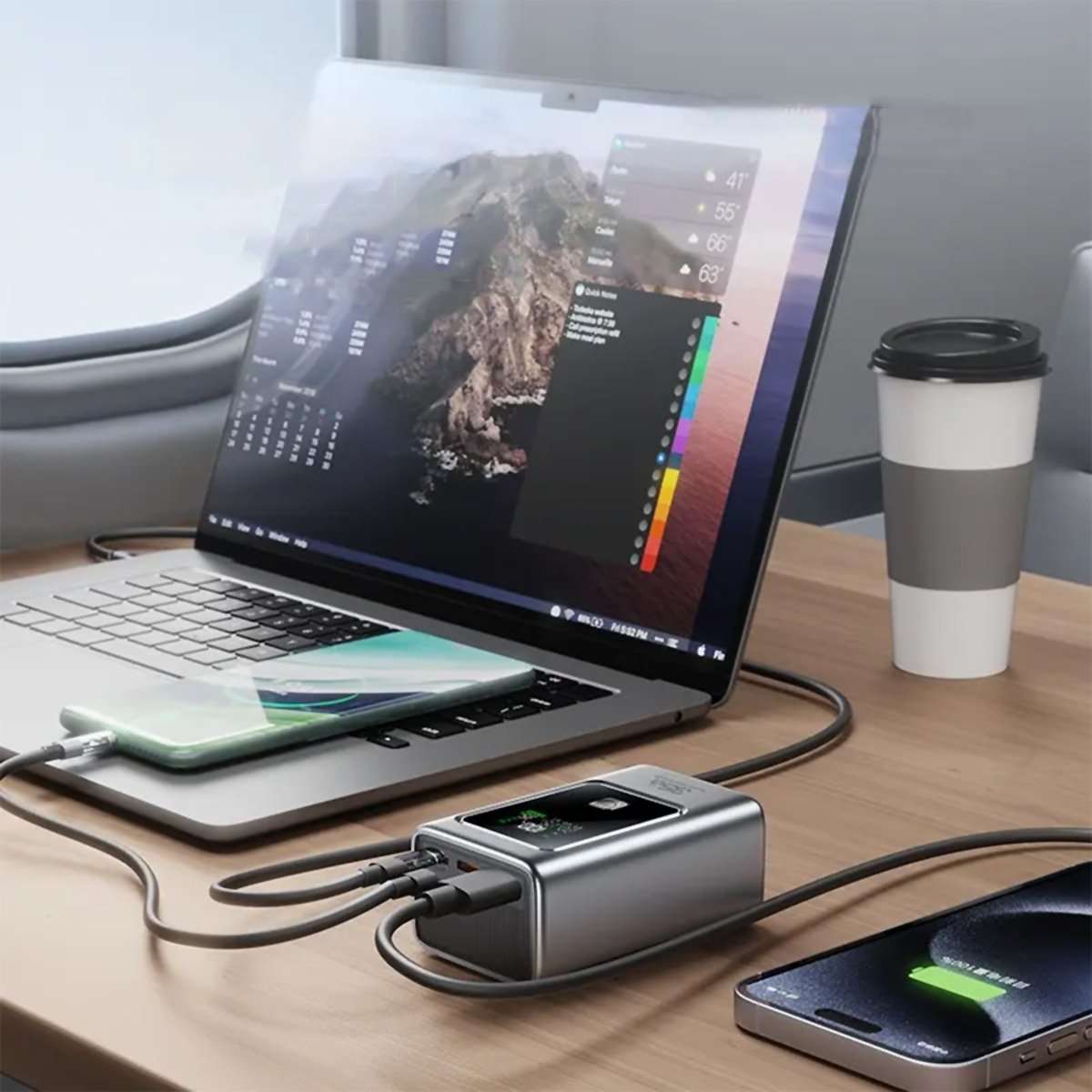 PowerBank 10.000 mAH y 35W Almalux®, Cargador, Batería Externa de Carga Súper Rápida
