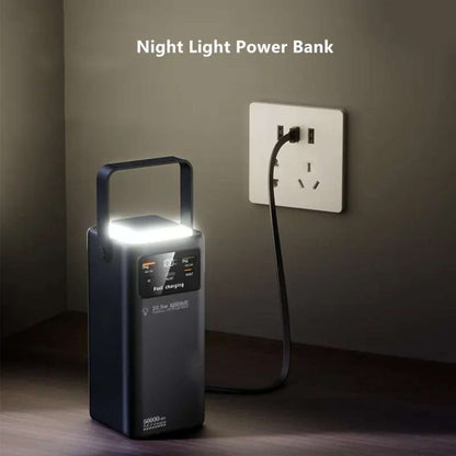 PowerBank 50.000mAh Almalux®, Banco de energía, Cargador Portátil, 22.5W con carga rápida y Luz Led incorporada