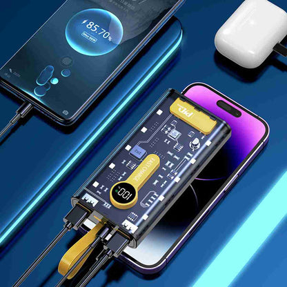 PowerBank 10.000mAh y 22.5W Almalux® -  Batería externa -  Banco de energía portátil de gran capacidad -  carga rápida -  USB C y A