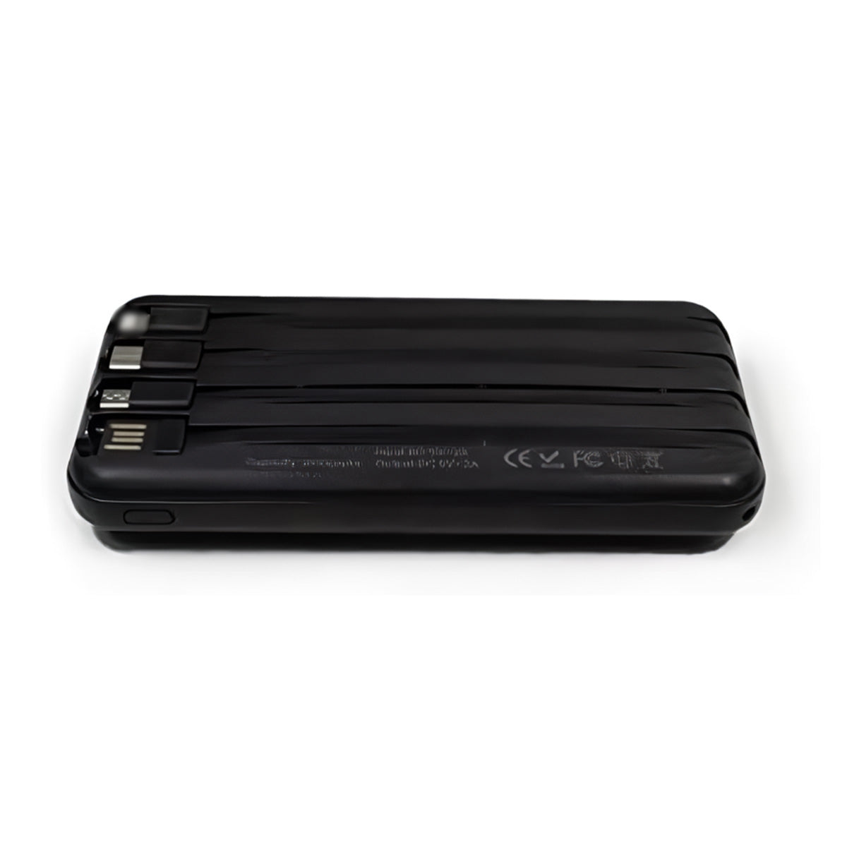 Batería Externa Universal PowerBank Almalux® de 10.000 mAh + Qi Carga Inalámbrica (4 Conexiones incorporadas)