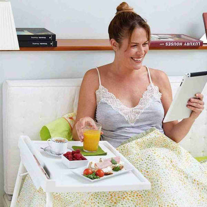 Mesa abatible Almalux® Smart con soporte para Tablet ó Teléfono