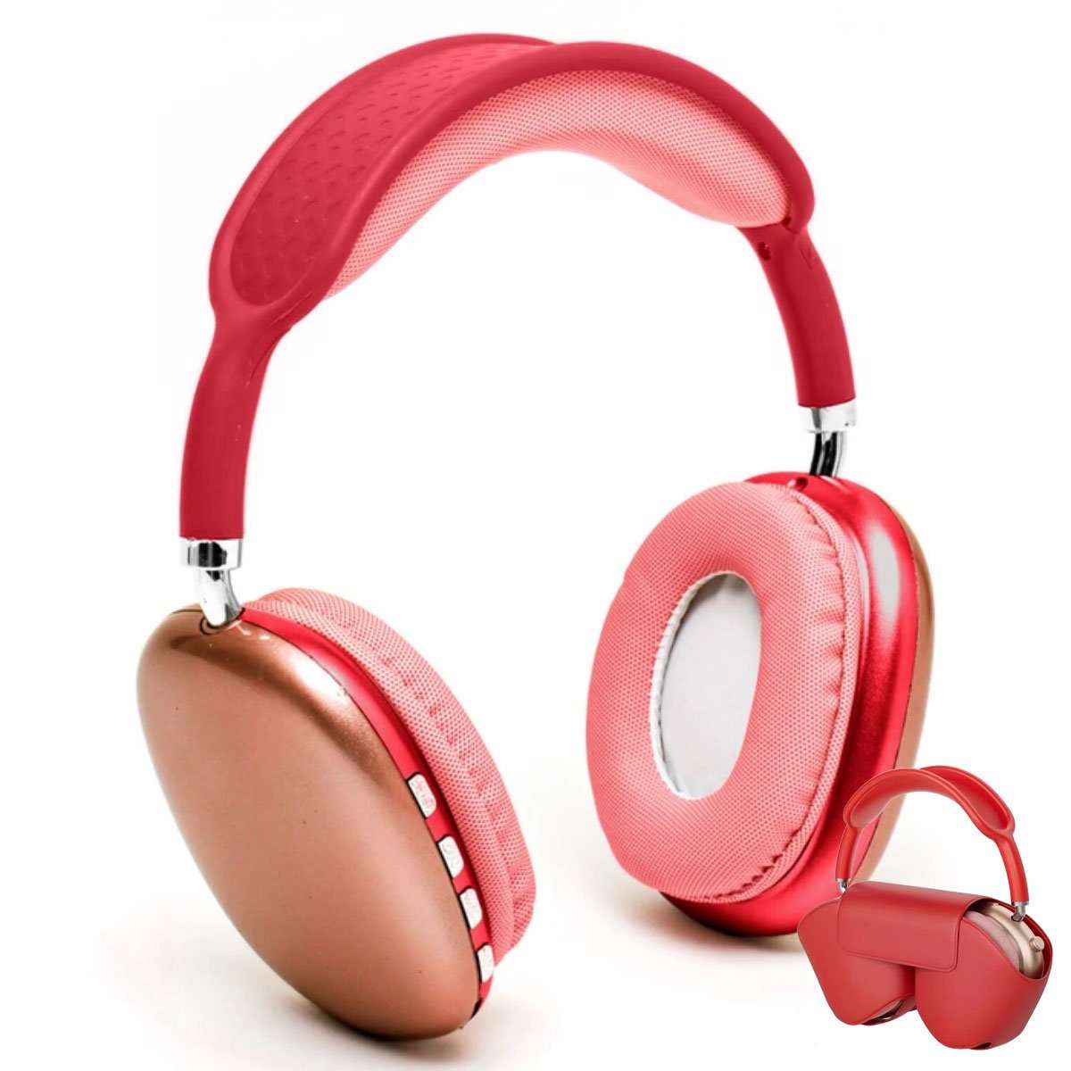 Auriculares Bluetooth de diadema con Funda Almalux® PREMIUM