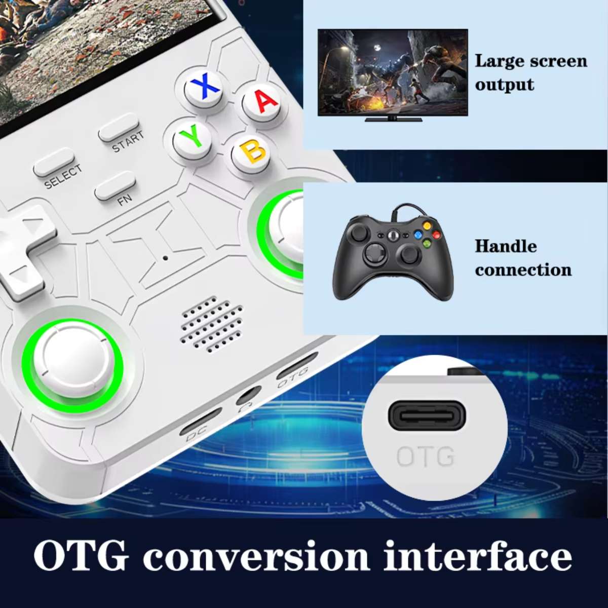 Consola de Juegos Retro Portátil Almalux® R36 Ultra 64GB - WIFI – 21.000 Juegos y 20 Emuladores en tu Bolsillo