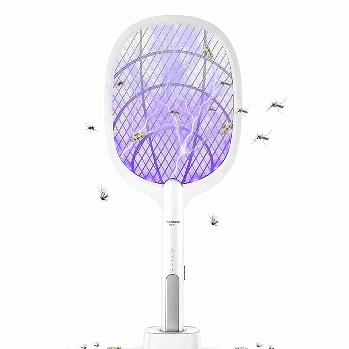 Matamoscas Eléctrico Raqueta Profesional Mata mosquitos