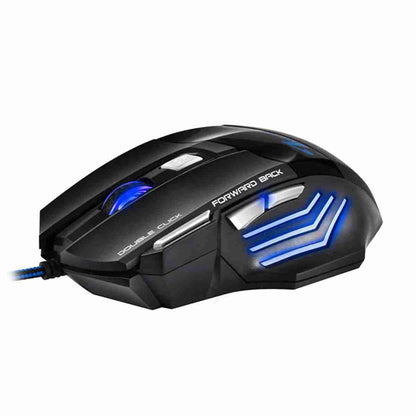 Ratón Almalux® X7 Gaming para juegos con cable -  7 botones -  ergonómico -  óptico