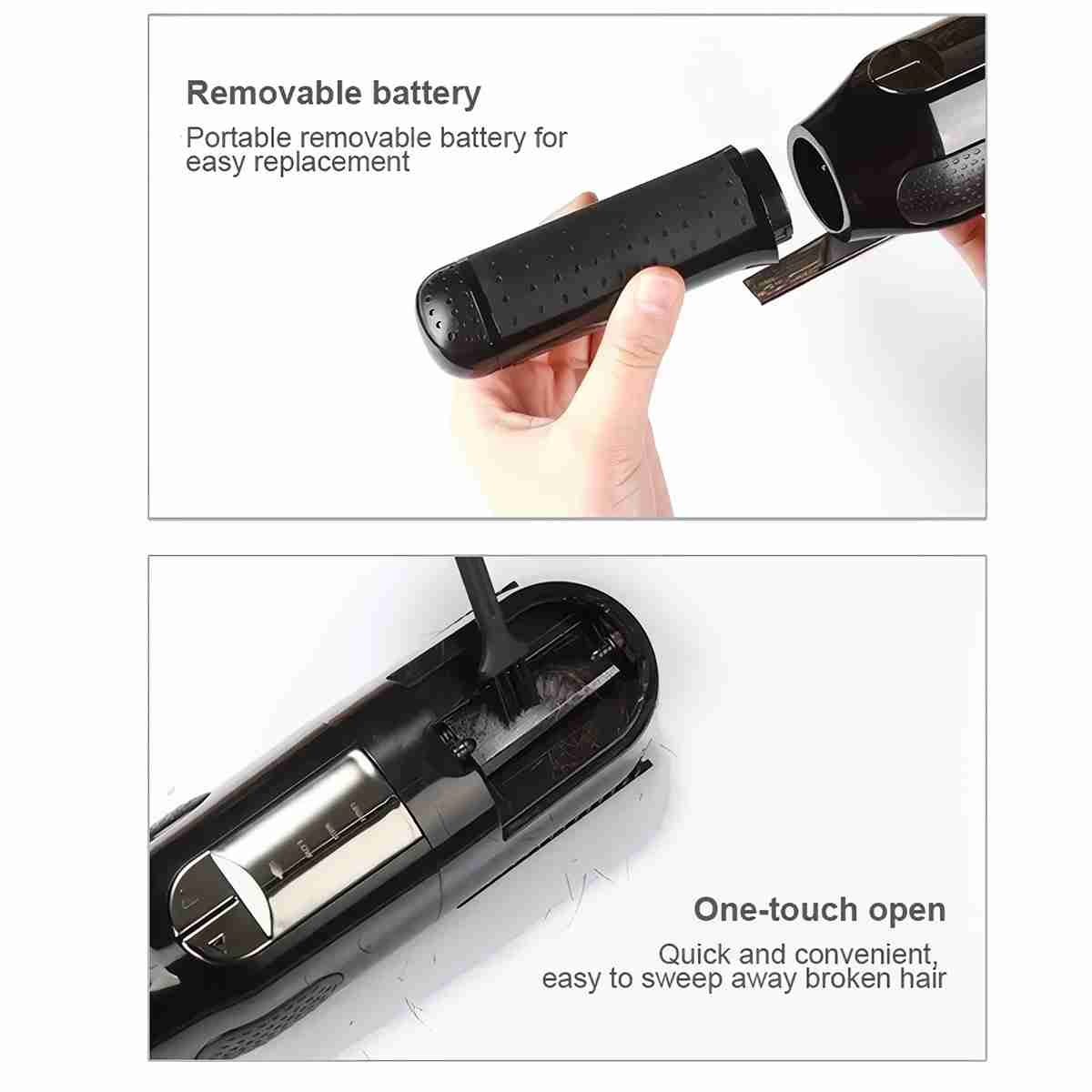 Recortadora eléctrica Almalux® para puntas abiertas -  La Solución para un Cabello Saludable