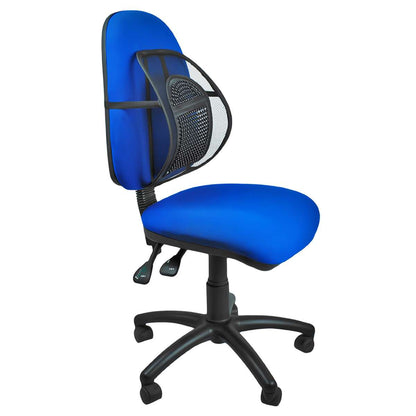 Soporte para la espalda Almalux® con perlas de masaje, respaldo ergonómico lumbar para silla, oficina y coche