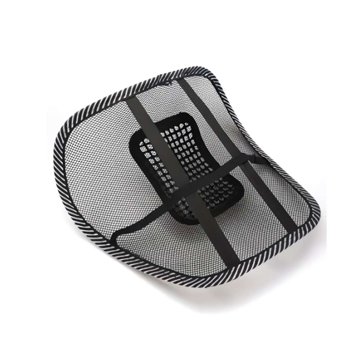 Soporte para la espalda Almalux® con perlas de masaje, respaldo ergonómico lumbar para silla, oficina y coche
