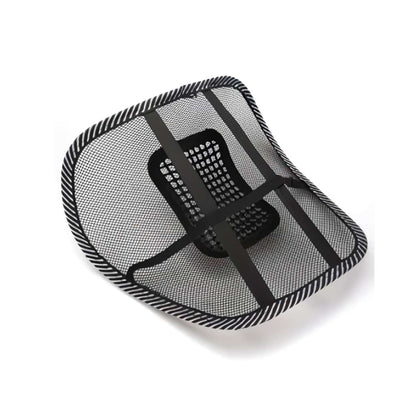 Soporte para la espalda Almalux® con perlas de masaje, respaldo ergonómico lumbar para silla, oficina y coche