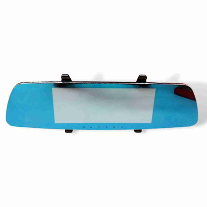 Retrovisor Dashcam-Almalux® Pro 7 Pulgadas -  Pantalla táctil -  Visión nocturna -  Espejo retrovisor -  Grabadora de conducción 1080P Full HD Doble Lente