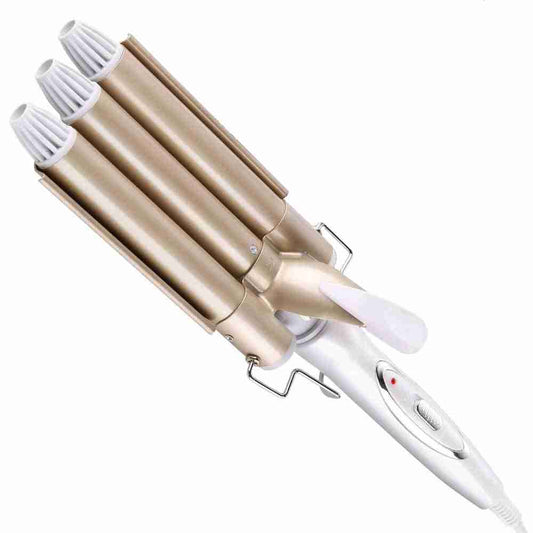 Rizador de Pelo de Cerámica Almalux® Férula de Ondulación - Temperatura Ajustable - Calentamiento Instantáneo - Herramienta Versátil