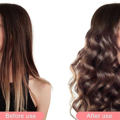 Rizador Ondulador de Pelo Almalux® Ondas Francesas 32 mm con Cerámica, Iones Negativos, 4 Temperaturas y Calentamiento Rápido